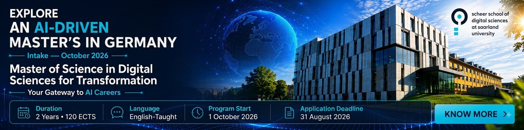 Scheer School of Digital Sciences &mdash; AI-driven digital transformation